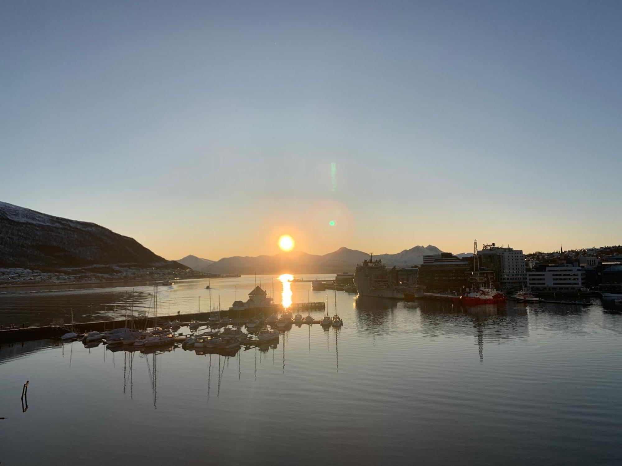 Top View Tromsø Buitenkant foto
